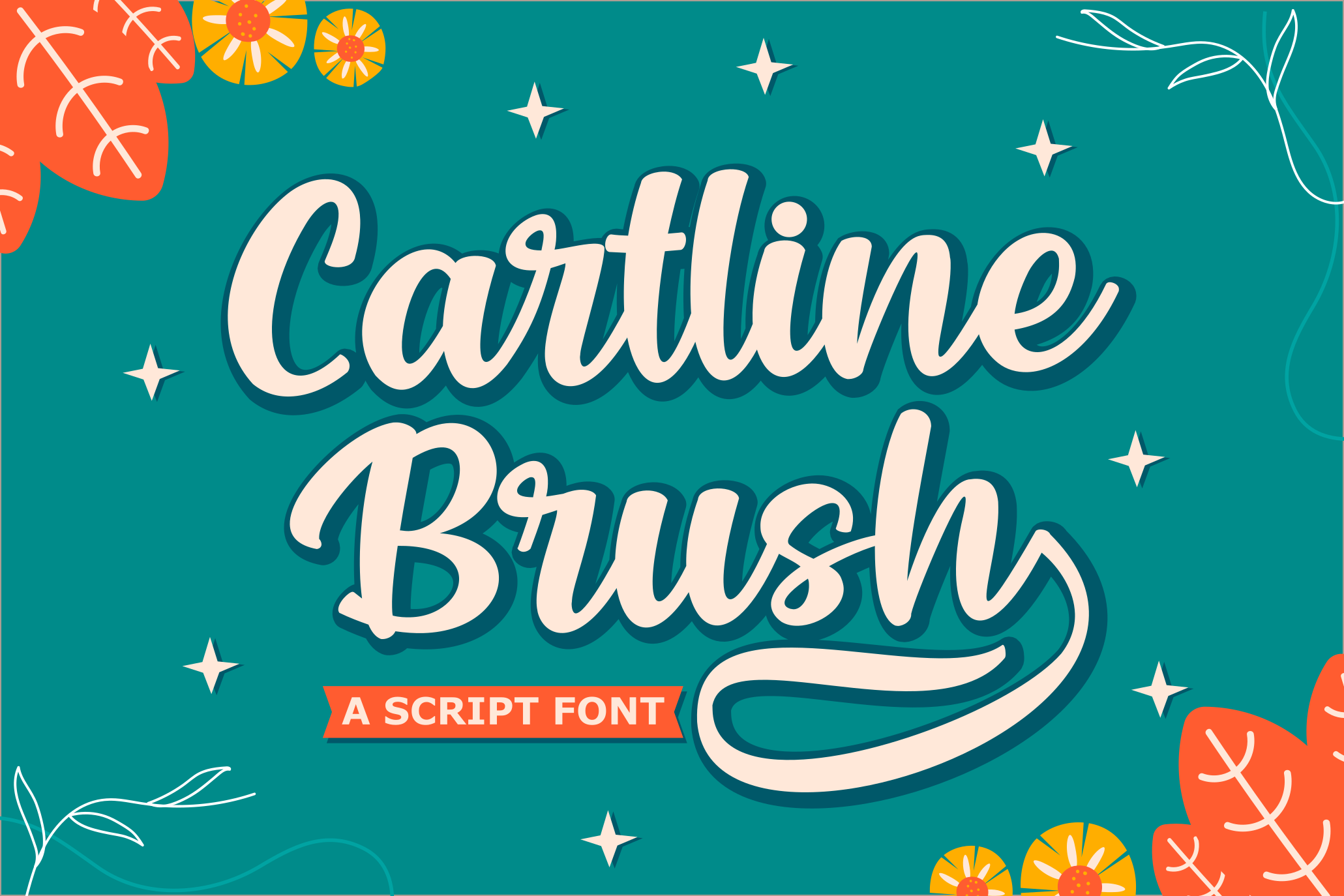 cartline-brush-script-font-rvandtype